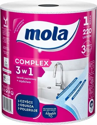 Immagine prodotto di Ręcznik papierowy Mola Complex 3w1 - 1 rolka
