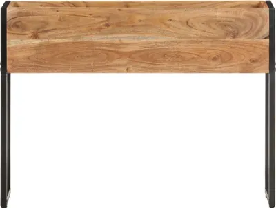 Immagine prodotto di Fioriera 90x20x68 cm in Legno Massello di Acacia