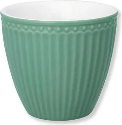 Produktbild von Greengate Alice Mini Latte Cup dusty green 0,1l