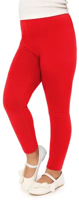 Image de Leggings longs pour filles Merry Style en viscose MS10-130 (rouge, 158)