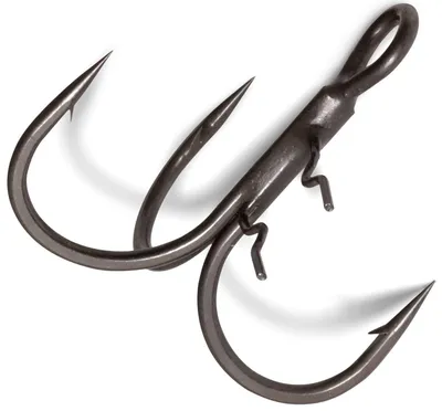 Produktbild von Quantum Claw Treble Hooks - Drillingshaken mit Baitholder, Größe/Packungsinhalt:Gr. 6 / 5 Stück