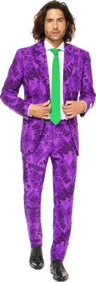 Zdjęcie produktu dla Męski garnitur Mr Joker Opposuits fioletowy