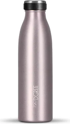 Produktbild von 720°DGREE Isolier Trinkflasche milkyBottle Edelstahl mauve 0,5l