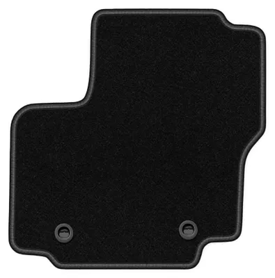 Immagine prodotto di Tappetino guidatore in moquette per Ford S-MAX MK1 2006-2011 (monovolume) – 1 pezzo, nero, su misura – Wielganizator BASIC