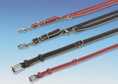 Produktbild von Nobby Halsband "Reflect" rot L: 60-68 cm; 35 mm
