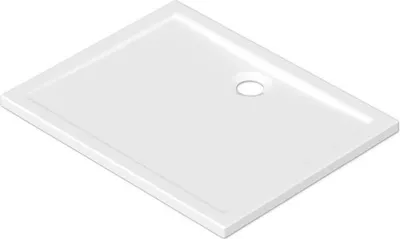Obrázek produktu pro Sprchová vanička jungborn Cinque 100 x 80 x 2,5 cm bílá Lesklá 6031840