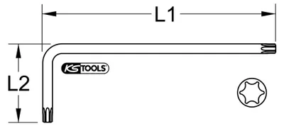 Image de KS TOOLS 151.4299 Tournevis d'angle