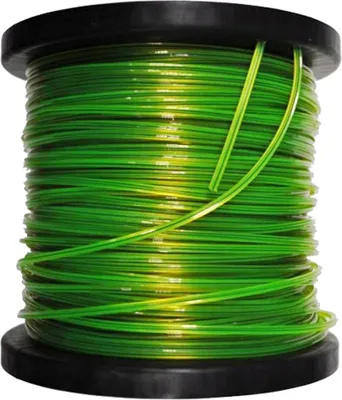 Produktbild von Verk 11443: Rasenmäherfaden, quadratisch, 2,4 mm, 100 m, grün