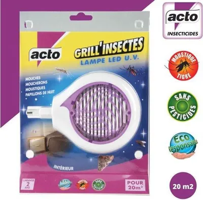 Image de Lampe led UV, GRILL’INSECTES, protège jusqu'à 20 m²