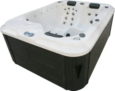 Produktbild von Outdoorwhirlpool FIJI Sterling Silver inkl. Abdeckung - 210 x 160 x 80cm