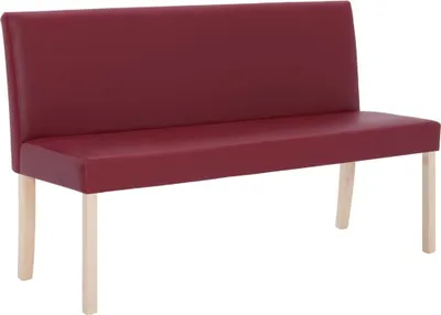 Immagine prodotto di Panca 139,5 cm in Pelle finta rosso vino