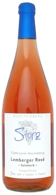 Obrázek produktu pro Storz Cleebronner Heuchelberg Lemberger Rose feinherb 1000ml