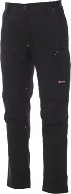 Produktbild von Arbeitshose "WORKER TECH" - Payper Schwarz/Schwarz XS