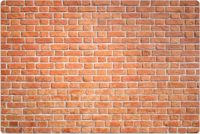 Produktbild von Küchenmatte 60x90 cm Vinylmatte Bodenmatte Dekoration - Rot Wand Ziegel Backstein