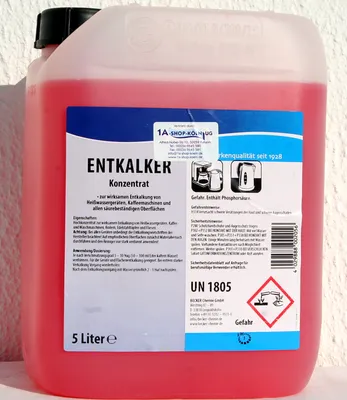 Produktbild von Becker Eilfix® Entkalker Konzentrat flüssig 5 l