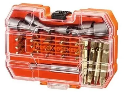 Obrázek produktu pro Sada vrtáků a šroubováků BLACK+DECKER A7229-XJ, 32 kusů