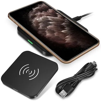Produktbild von QI Wireless Kabellos Ladegerät Apple iPhone 11 Pro Max Induktives Schnell Laden