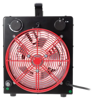 Produktbild von Elektrischer Baustellenheizer mit Thermostat & Luftschlauch - Elektroheizgebläse
