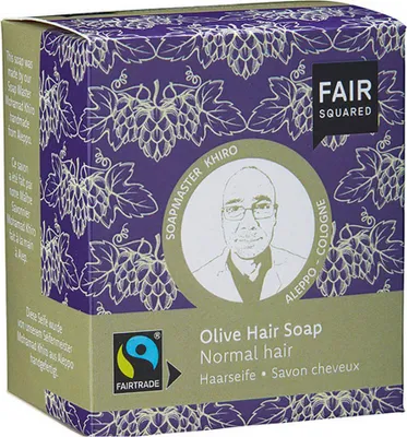 Obrázek produktu pro Fair Squared 4910266, Vlasy, Tuhé mýdlo, 80 g, 2 kusů