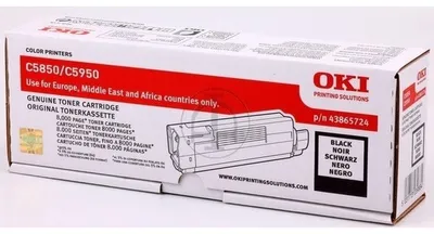 Produktbild von OKI 43865724, 8000 Seiten, Schwarz, 1 Stück(e)