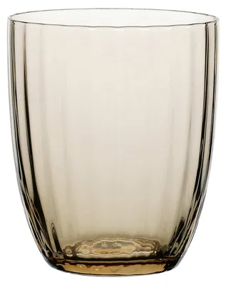 Mundgeblasenes Amber-Glas 310 ml – Prismia-Kollektion