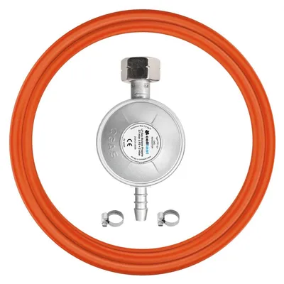 Image de Kit de raccordement Cellfast réducteur + 1,5 m de tuyau propane-butane