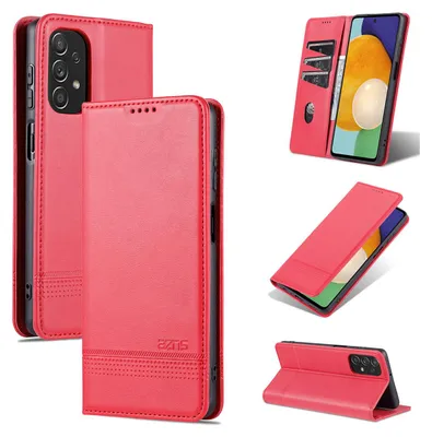 Obrázek produktu pro Galaxy A23 Pouzdro, Peněženka s Magnetickým Uzávěrem a Stojánkem, Kožené Flip Pouzdro pro Samsung Galaxy A23 5G Růžový