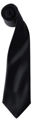 Produktbild von Premier - "Colours Collection" Krawatte LT2631 (Einheitsgröße) (Schwarz)