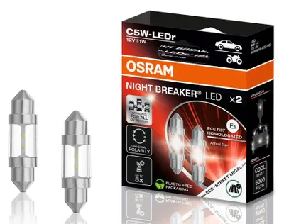 Obrázok produktu pre Osram Osvetlenie evidenčného čísla pre VW, Audi, Seat, Skoda, Originál , LED
