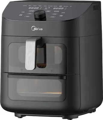 Immagine prodotto di Midea MAD1100DADK friggitrice Doppia 11 L Indipendente 1700 W Friggitrice ad aria calda Nero