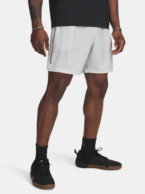 Produktbild von Shorts Under Armour Tech Woven Wordmark Senior S grau/schwarz
