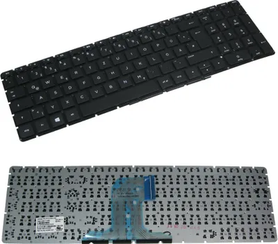 Produktbild von Original Laptop-Tastatur Notebook Keyboard Ersatz Austausch Deutsch QWERTZ passend für HP 250 G4, 255 G4, 256 G4, 250 G5, 255 G5, Pavilion 15-AC, 15-AF