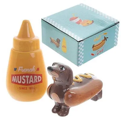 Immagine prodotto di Set di macinini pere pepe a forma di hot dog