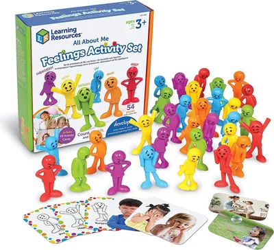 Produktbild von Learning Resources All About Me Feelings Activity Set, 3 Jahr(e), Mehrfarbig