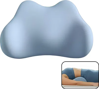 Obrázok produktu pre Avizar, Ergonomický bedrový vankúš, priedušný a pohodlný, modrý