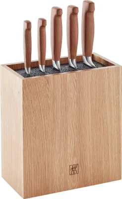 Zdjęcie produktu dla Zwilling - Zestaw 5 noży w bloku Four Star Wood