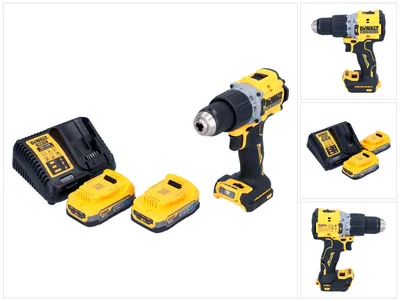 Produktbild von DeWalt DCD 805 E2 Akku Schlagbohrschrauber 18 V 90 Nm Brushless + 2x Akku 1,7 Ah + Ladegerät