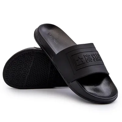 Zdjęcie produktu dla Klapki Męskie Big Star NN174649 Czarne 40