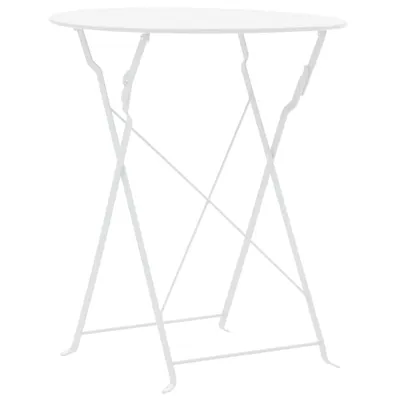 Immagine prodotto di set bistrot 3 pezzi acciaio bianco