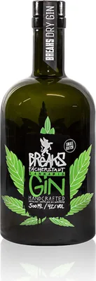 Produktbild von Breaks Cannabis Dry Gin 0,5l, alc. 42 Vol.-%, Gin Deutschland