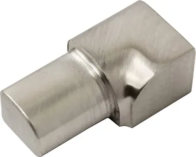 Produktbild von Viertelkreis Edelstahlschiene Profil Fliesenschiene Edelstahl V2A L250cm 12mm Inneneck gebürstet