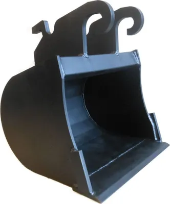 Produktbild von Tieflöffel Baggerschaufel Minibagger Aufnahme CW05 / Breite 20cm Tiefe ca. 50cm