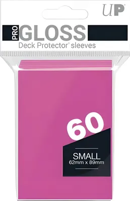 Image de 60 pochettes de protection pour cartes Ultra Pro Small : brillantes (62 x 89 mm)