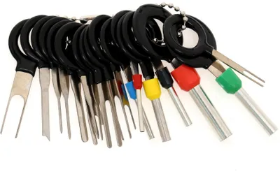Image de KRAFT&DELE Clés spéciales pour bouchons, jeu de 18 KD1133