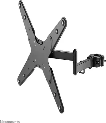 Produktbild von Neomounts FL40-450BL14 TV-Stangenhalterung 32-55" - Durchm. 28-50 mm - volle Bewegung, 75 x 75 mm, 400 x 400 mm, -15 - 10°, 0 - 180°, Stahl, Schwarz