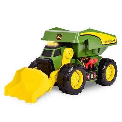 Produktbild von John Deere Kids – 2-in-1-Muldenkipper und Lader mit Lichtern und Geräuschen