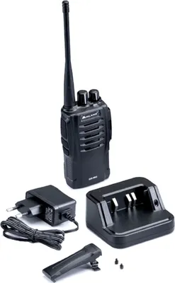 Zdjęcie produktu dla Midland, G10 Pro półprofesjonalne walkie talkie, 32 wybierane kanały, wytrzymałe, zasilane bateryjnie, dwupinowe gniazdo mikrofonu nagłownego