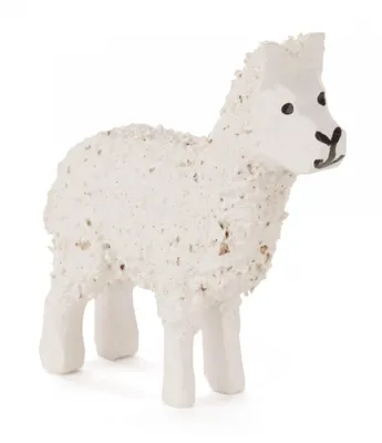 Immagine prodotto di Giocattolo in legno a forma di lama con ruote, colorato, altezza 2,5 cm, nuovo