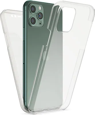 Obrázok produktu pre NALIA Puzdro na mobilný telefón pre iPhone 11 Pro, celoplošný ochranný kryt TPU Cover Bumper Transparent