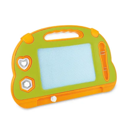Image de Tableau magnétique créatif avec stylo et formes